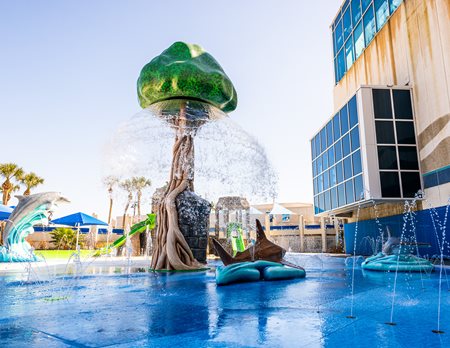 splash pad concrete coating