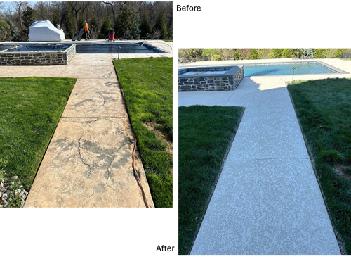 Before And After, Cool Deck Coating, Newton Square
Site
Sundek of Pennsylvania
