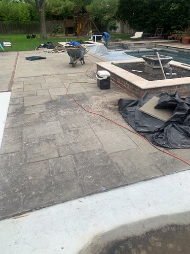 Slate Pool Deck, Before
Site
SUNDEK Houston
