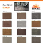 #671 Sun H2O water base stain color chart
